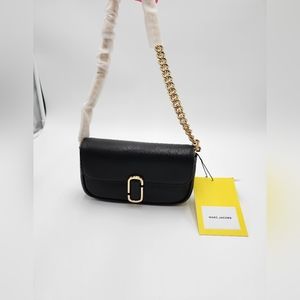 Marc Jacobs Mini J Marc Shoulder, Chain, Clutch, Crossbody Strap,  Dust Bag, NWT